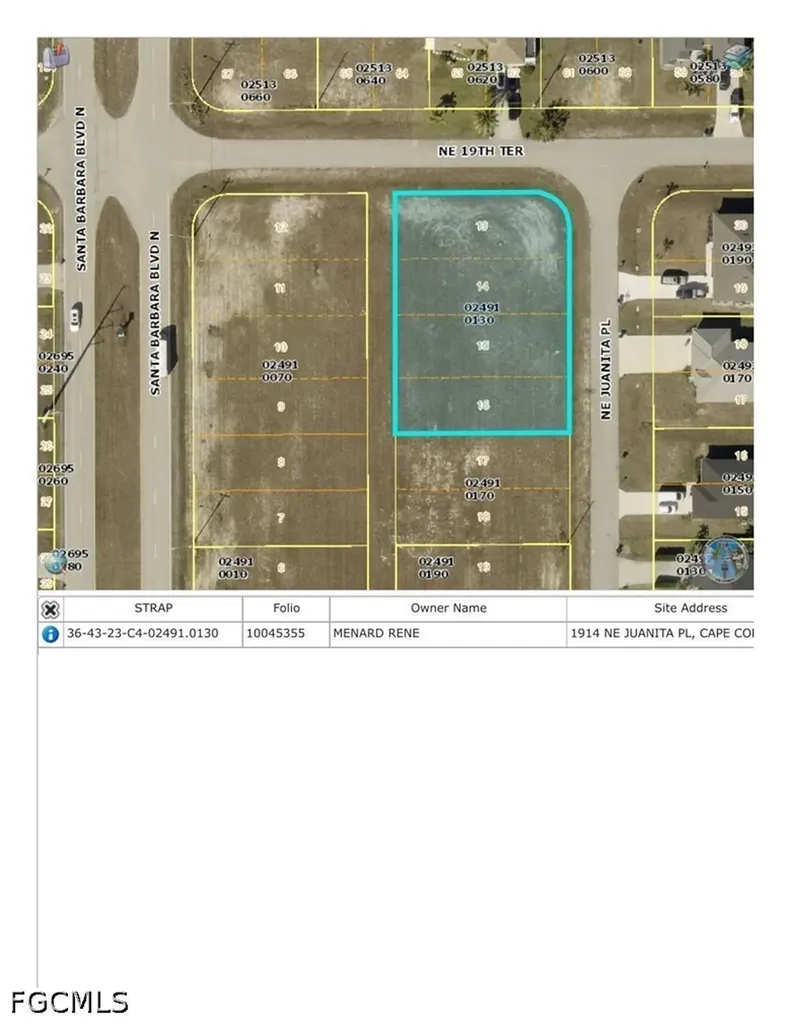1914 NE Juanita Place Cape Coral FL 33909