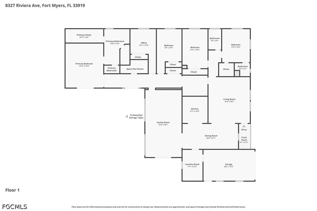 8327 Riviera Avenue Fort Myers FL 33919