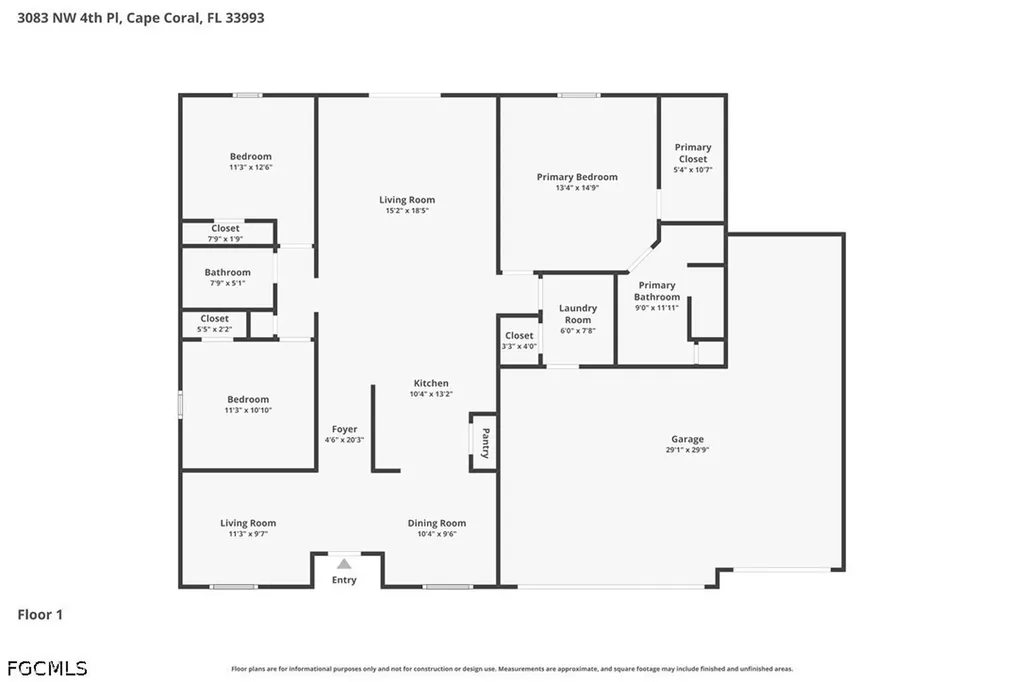 3083 NW 4th Place Cape Coral FL 33993