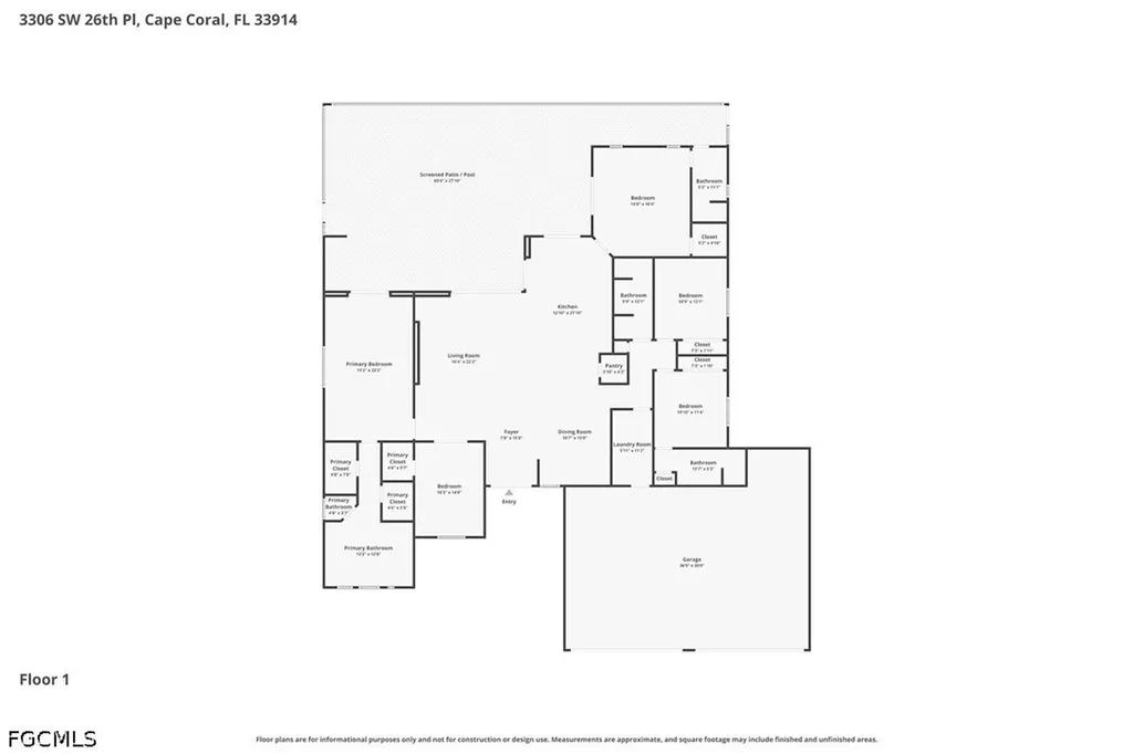 3306 SW 26th Place Cape Coral FL 33914