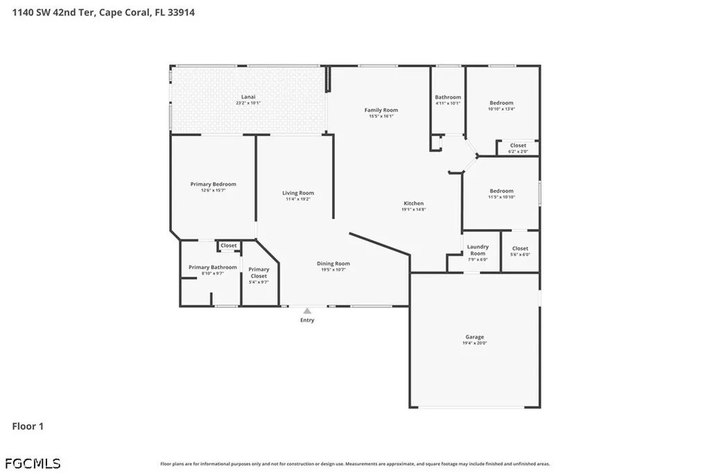 1140 SW 42nd Terrace Cape Coral FL 33914