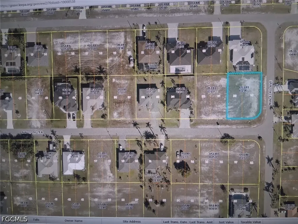 4301 NW 27th Terrace Cape Coral FL 33993