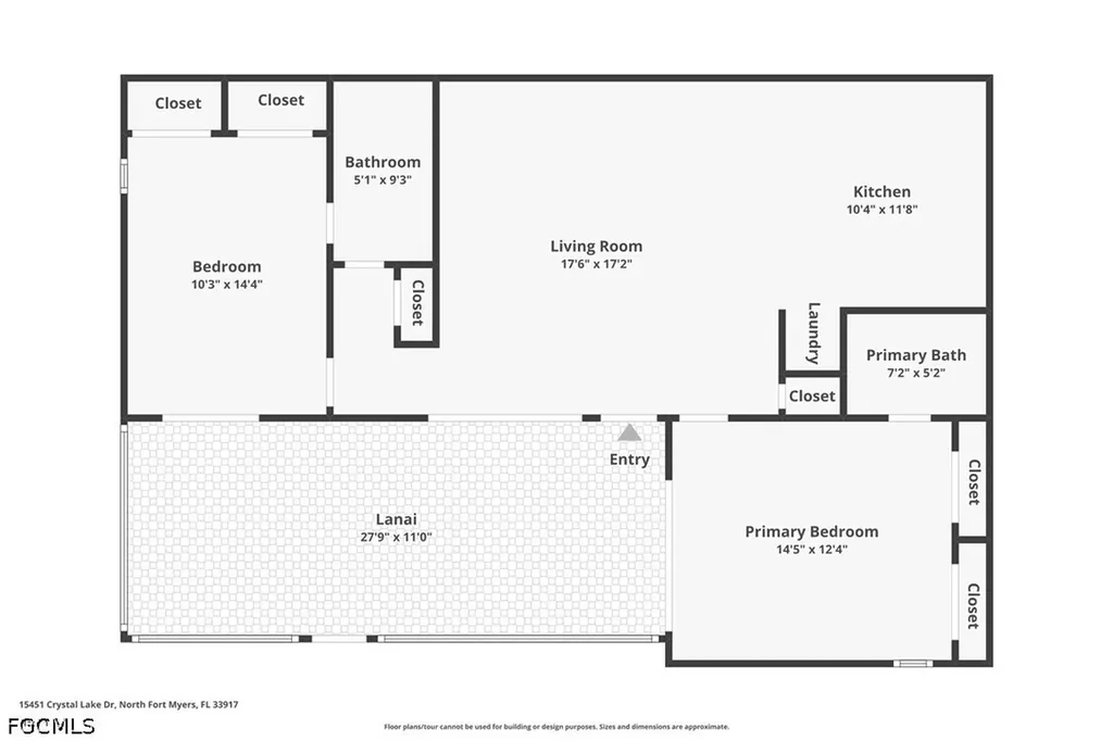 15451 Crystal Lake Drive North Fort Myers FL 33917