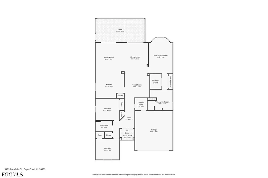 3409 Dandolo Circle Cape Coral FL 33909