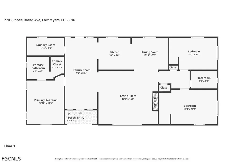 2706 Rhode Island Avenue Fort Myers FL 33916