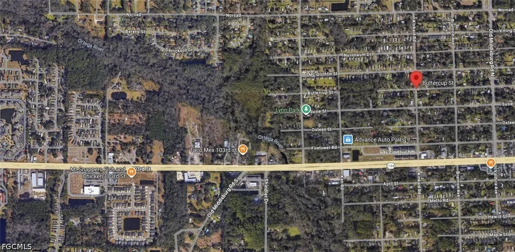 Buttercup Street Jacksonville FL 32210