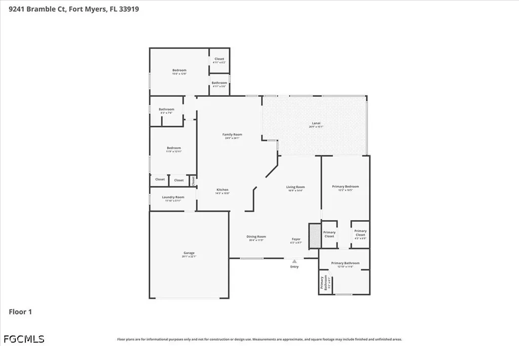 9241 Bramble Court Fort Myers FL 33919