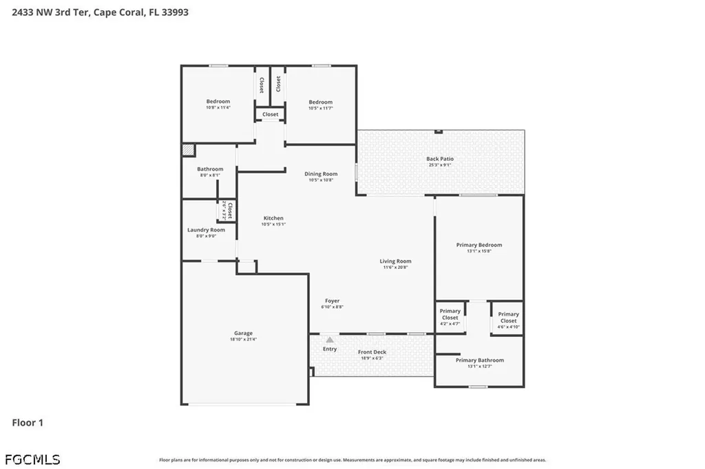 2433 NW 3rd Terrace Cape Coral FL 33993