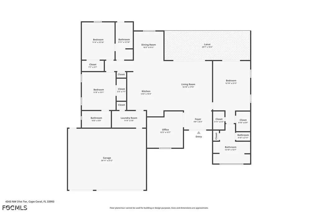 4343 NW 31st Terrace Cape Coral FL 33993