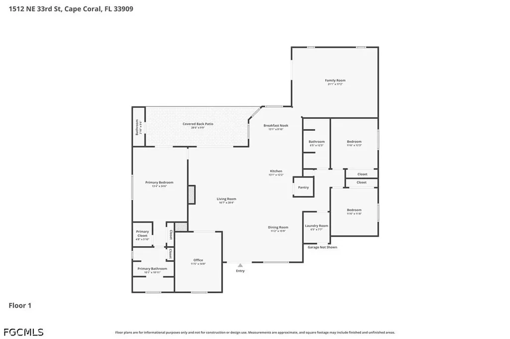 1512 NE 33rd Street Cape Coral FL 33909