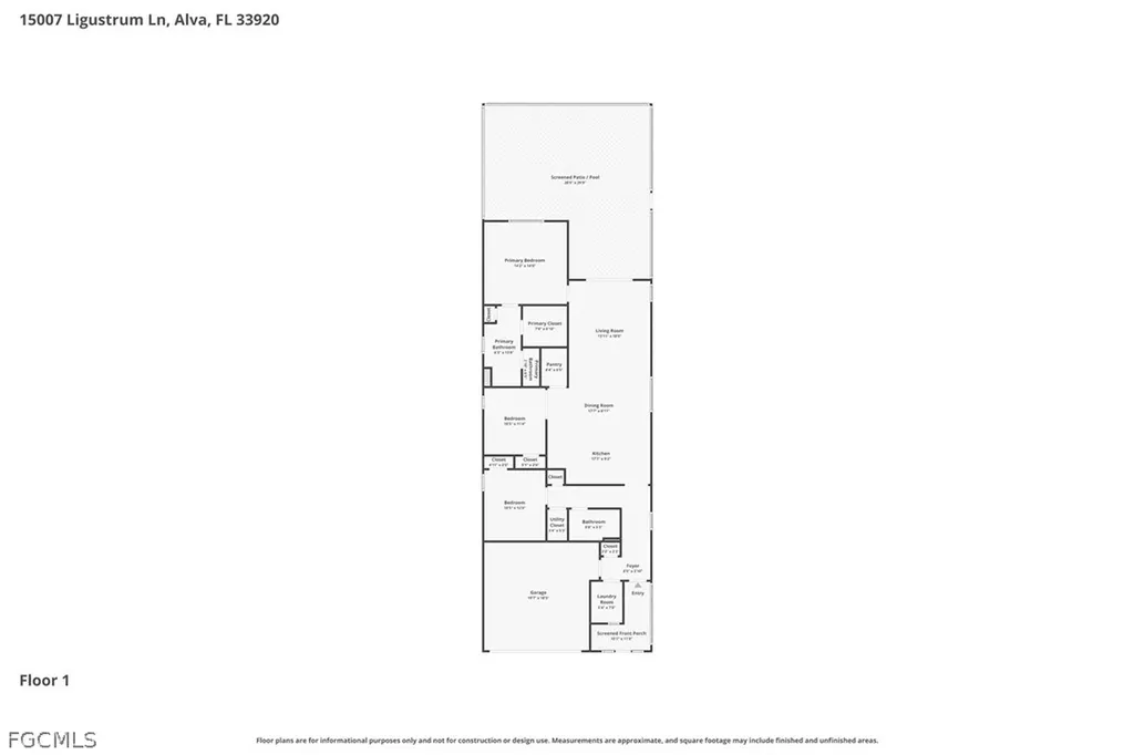 15007 Ligustrum Lane Alva FL 33920