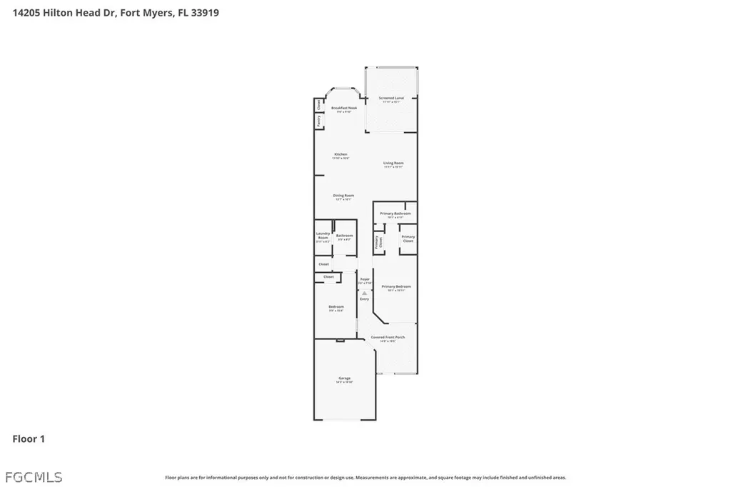 14205 Hilton Head Drive Fort Myers FL 33919