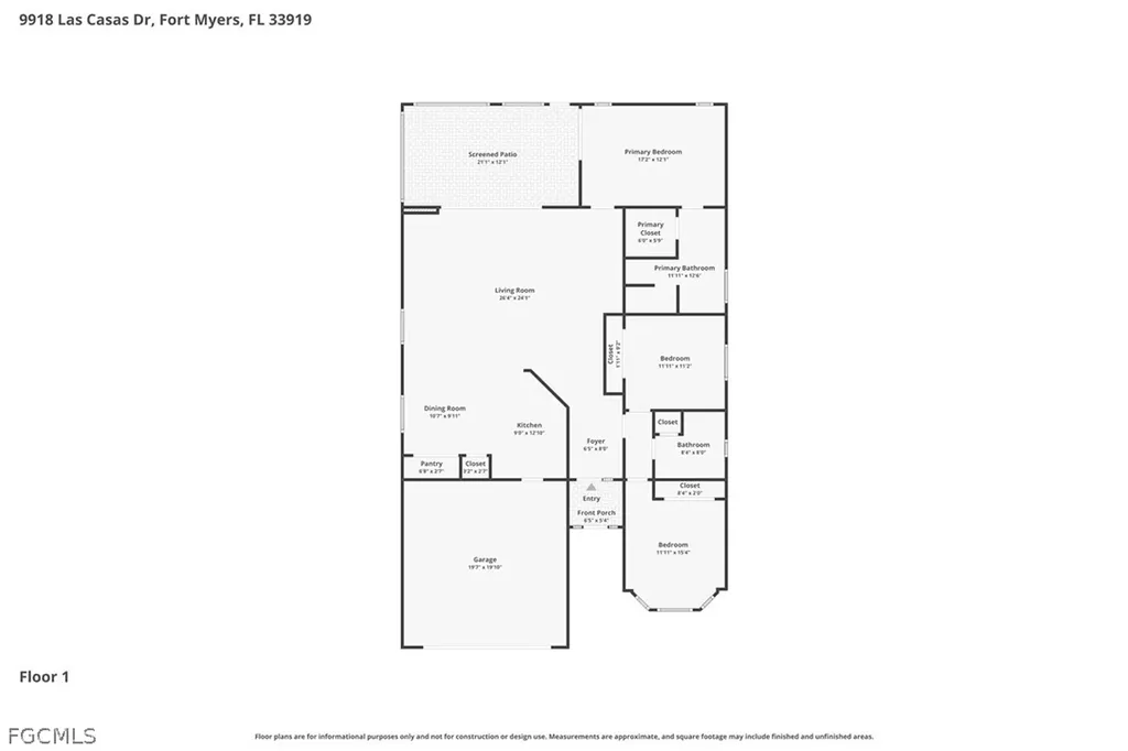 9918 Las Casas Drive Fort Myers FL 33919