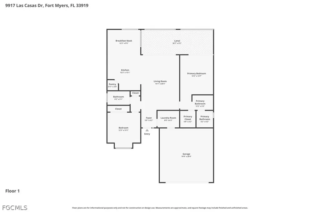 9917 Las Casas Drive Fort Myers FL 33919