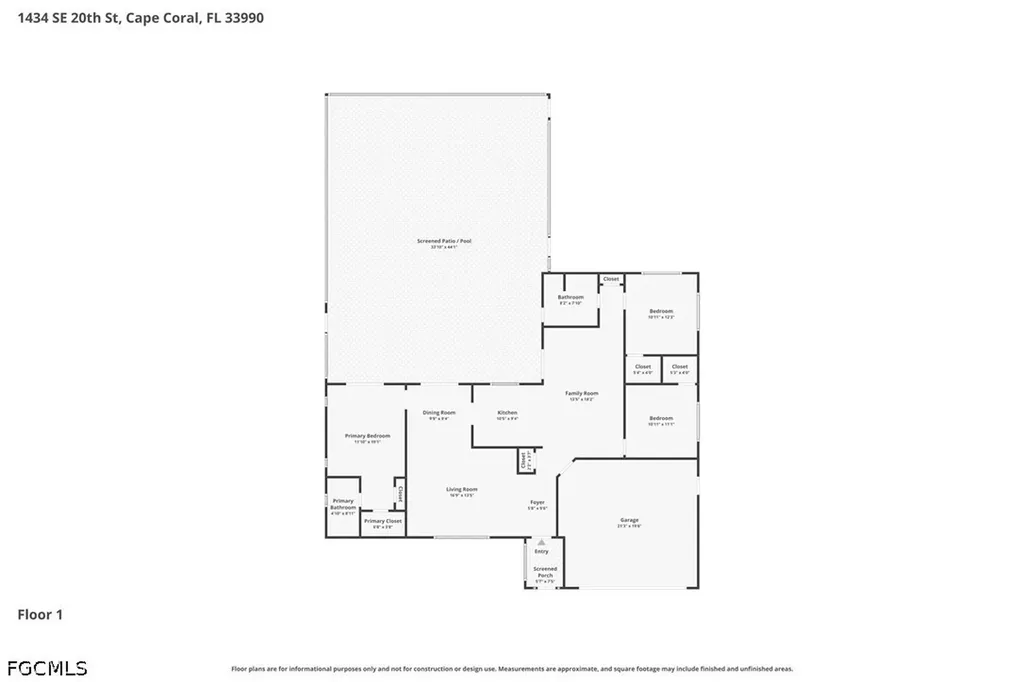 1434 SE 20th Street Cape Coral FL 33990
