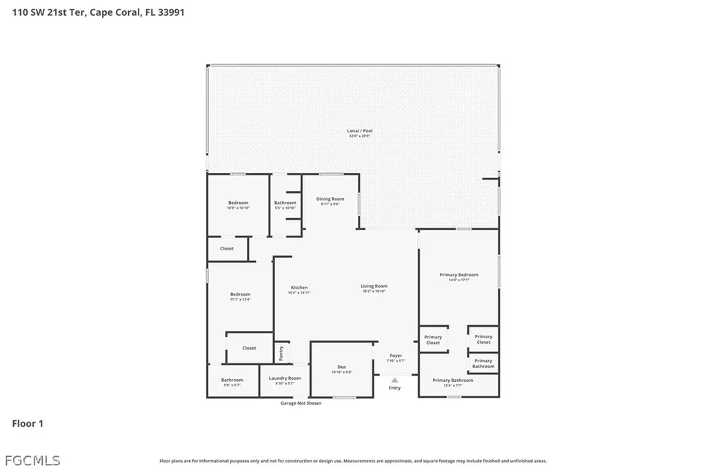 110 SW 21st Terrace Cape Coral FL 33991