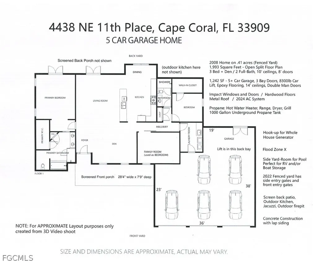 4438 NE 11th Place Cape Coral FL 33909