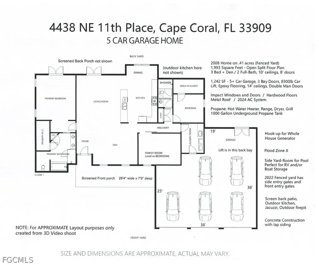 4438 NE 11th Place Cape Coral FL 33909