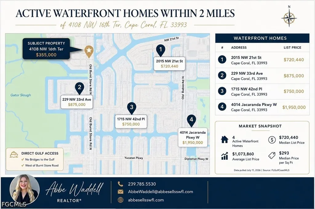 4108 NW 16th Terrace Cape Coral FL 33993