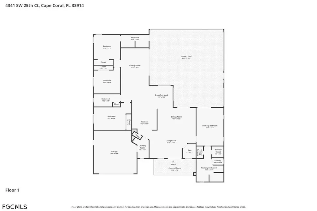 4341 SW 25th Court Cape Coral FL 33914