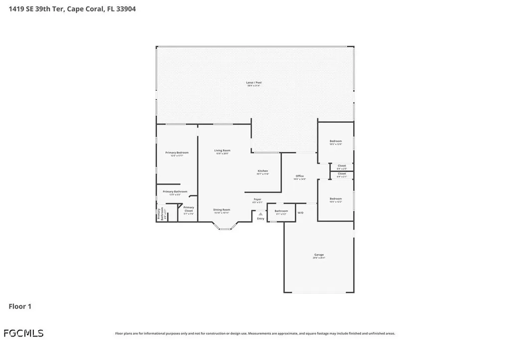 1419 SE 39th Terrace Cape Coral FL 33904