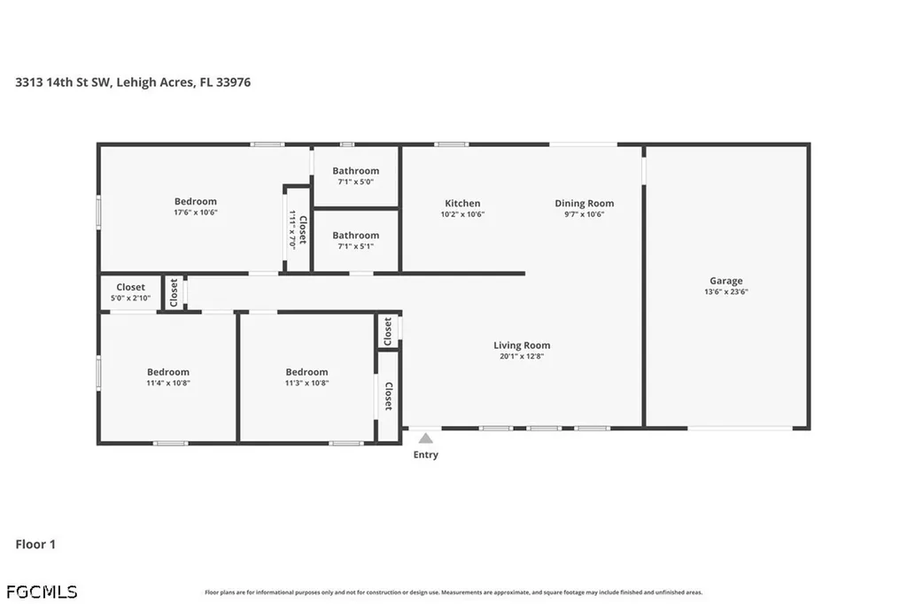 3313 14th Street SW Lehigh Acres FL 33976