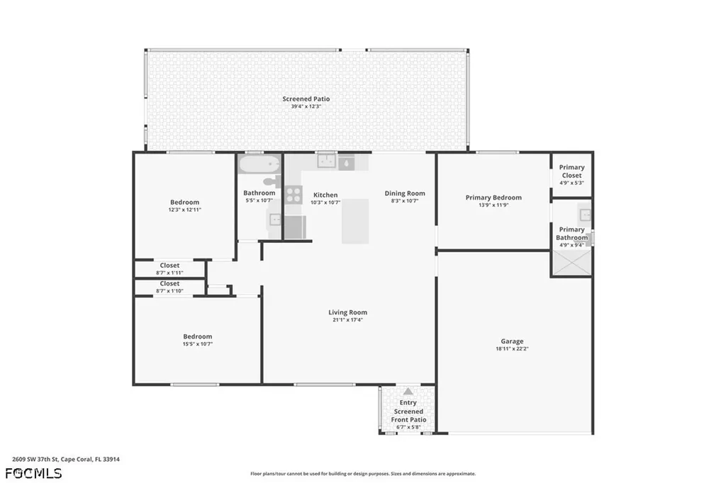 2609 SW 37th Street Cape Coral FL 33914