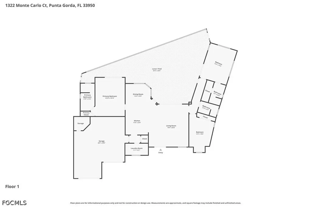 1322 Monte Carlo Court Punta Gorda FL 33950