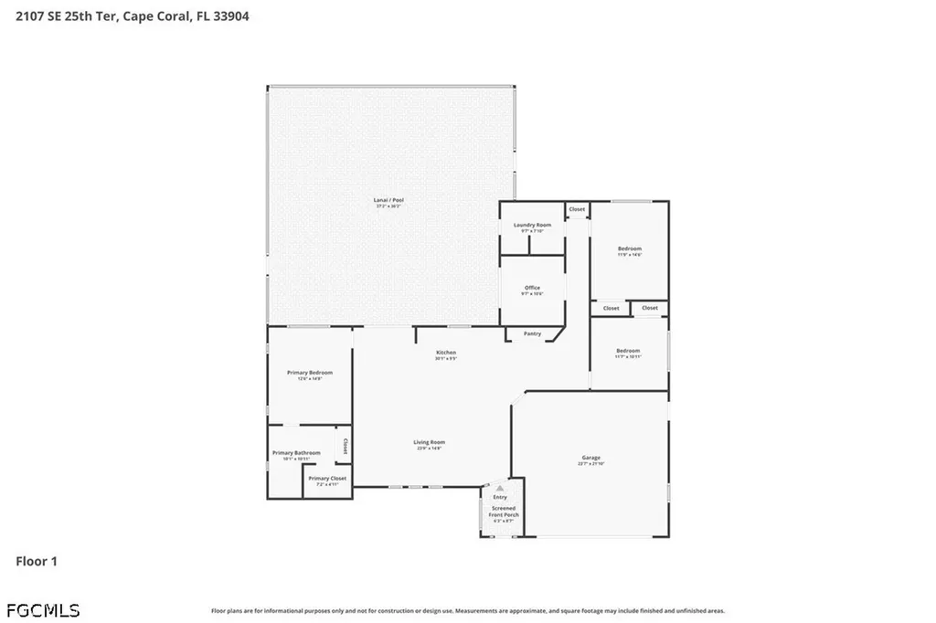 2107 SE 25th Terrace Cape Coral FL 33904
