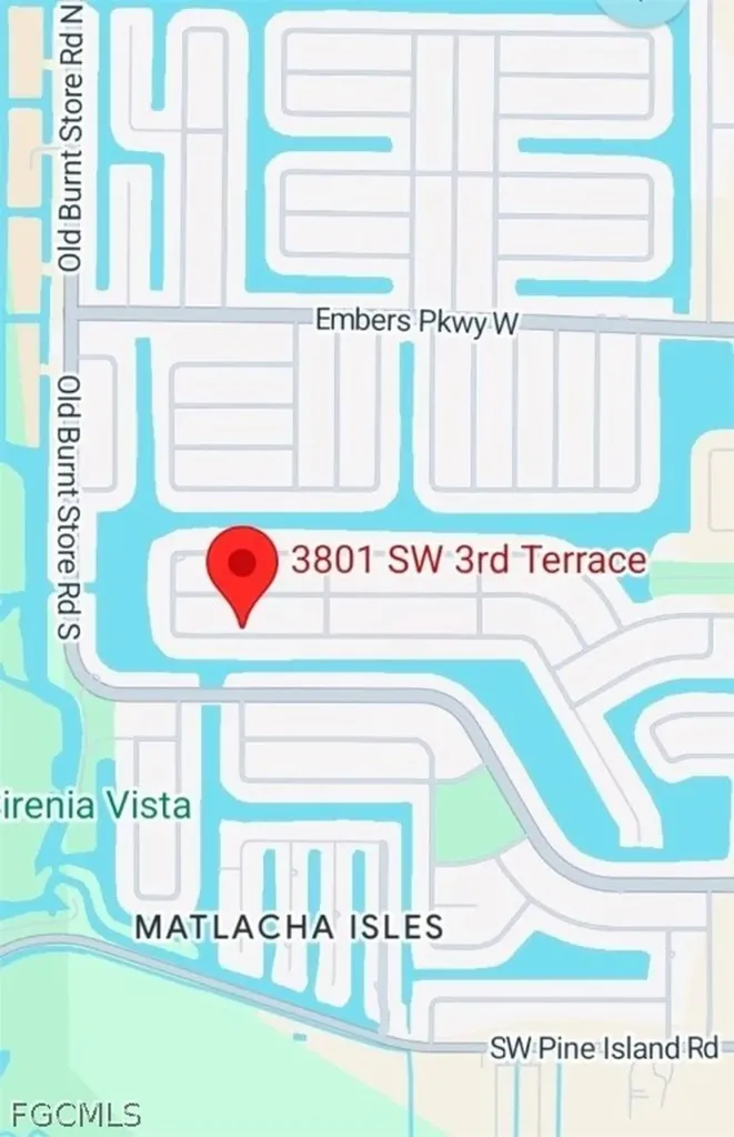 3801 SW 3rd Terrace Cape Coral FL 33991