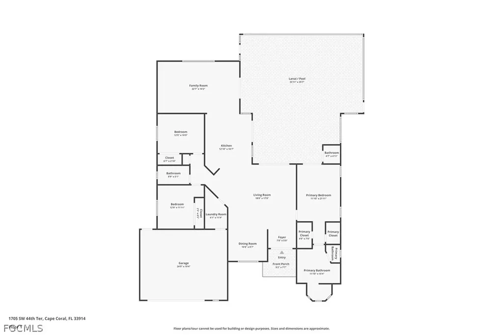 1705 SW 44th Terrace Cape Coral FL 33914