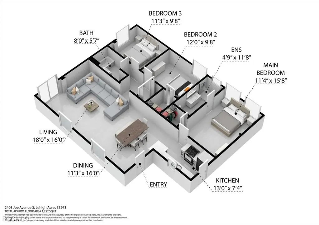 2401-2403 Joe Avenue S Lehigh Acres FL 33973