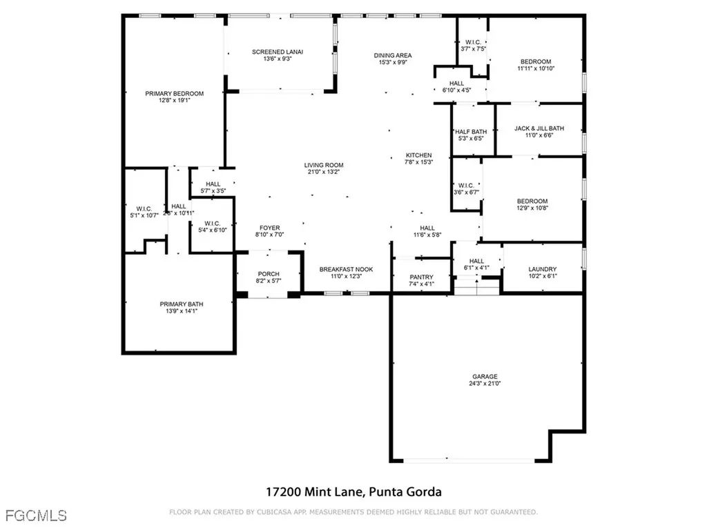 17200 Mint Lane Punta Gorda FL 33955