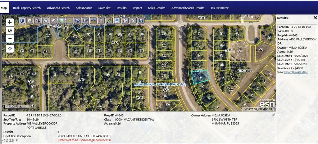 414 Valleybrook Drive Labelle FL 33935