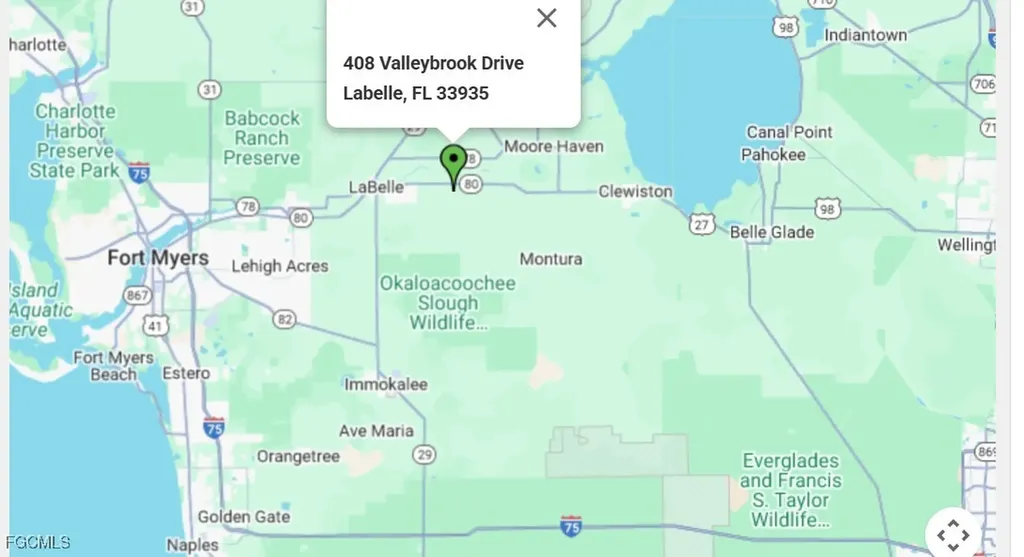 414 Valleybrook Drive Labelle FL 33935