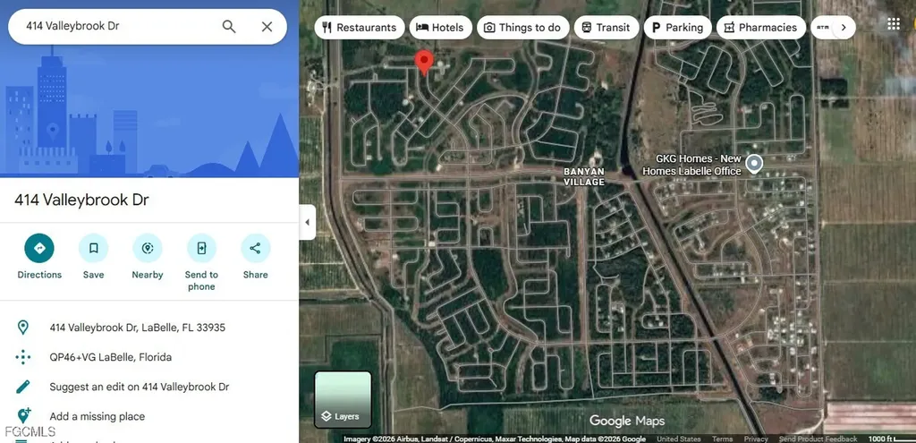 414 Valleybrook Drive Labelle FL 33935