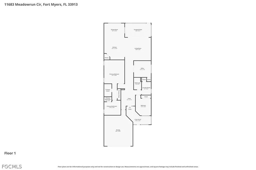 11683 Meadowrun Circle Fort Myers FL 33913