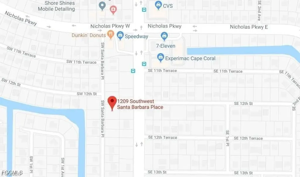 1209 SW Santa Barbara Place Cape Coral FL 33991