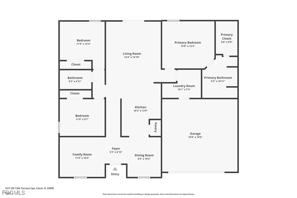 1511 NE 13th Terrace Cape Coral FL 33909