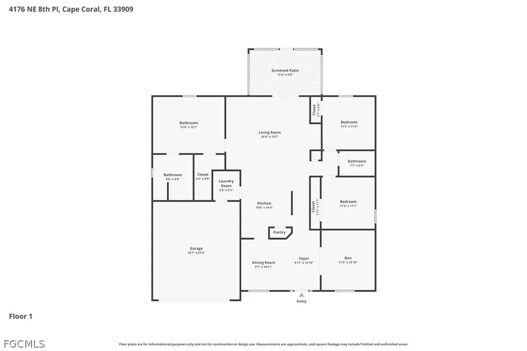 4176 NE 8th Place Cape Coral FL 33909