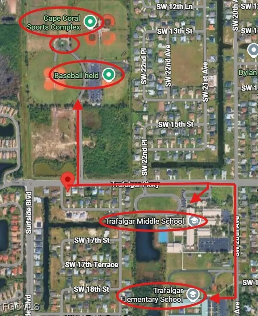 2322 Trafalgar Parkway Cape Coral FL 33991