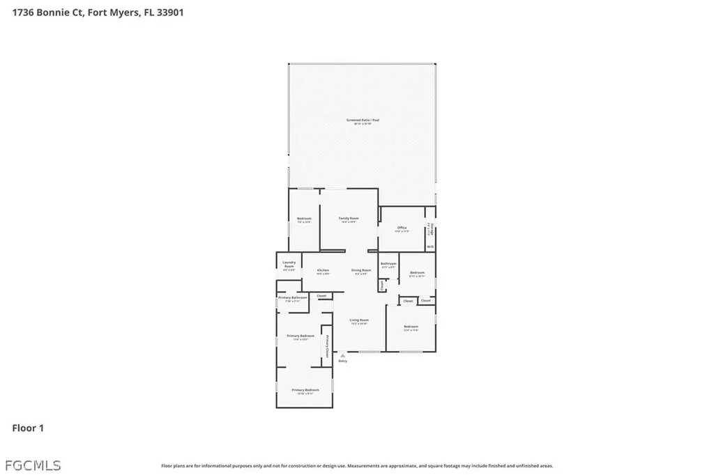 1736 Bonnie Court Fort Myers FL 33901