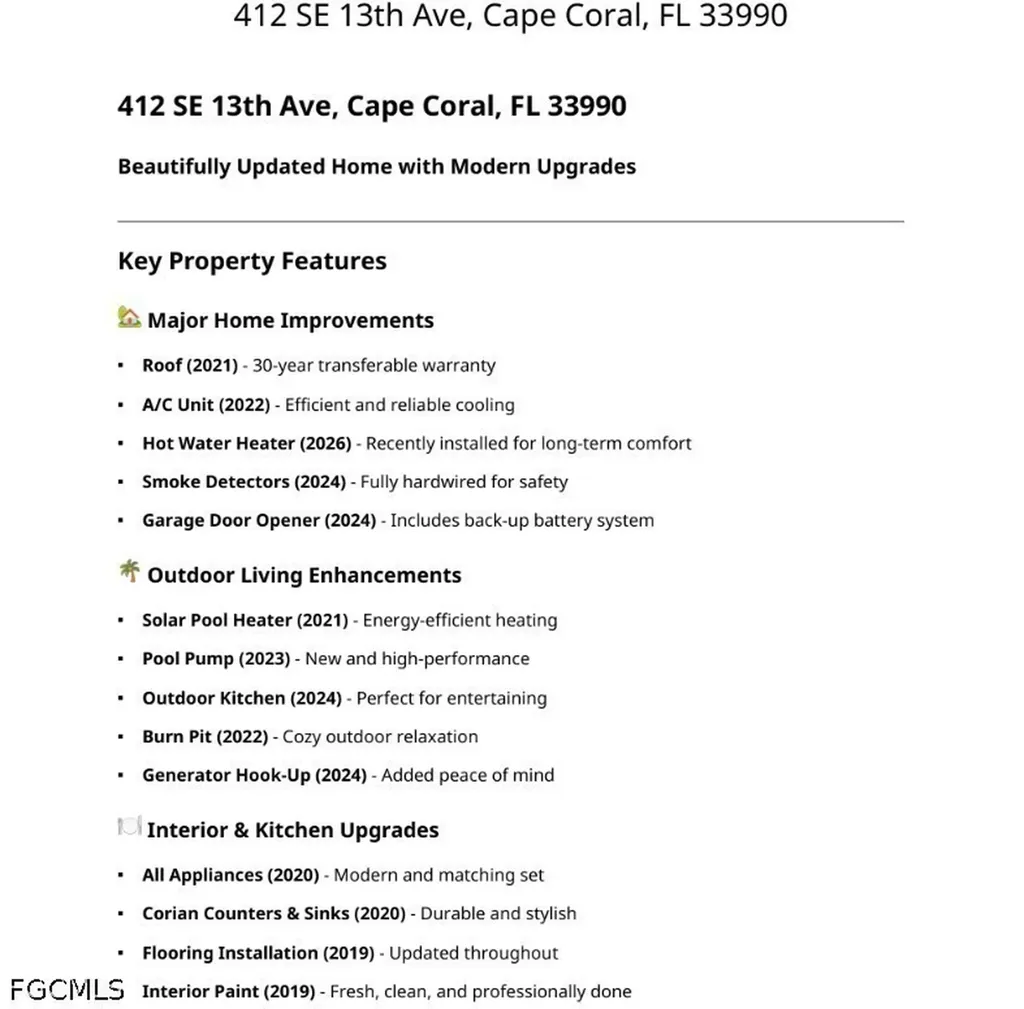 412 SE 13th Avenue Cape Coral FL 33990