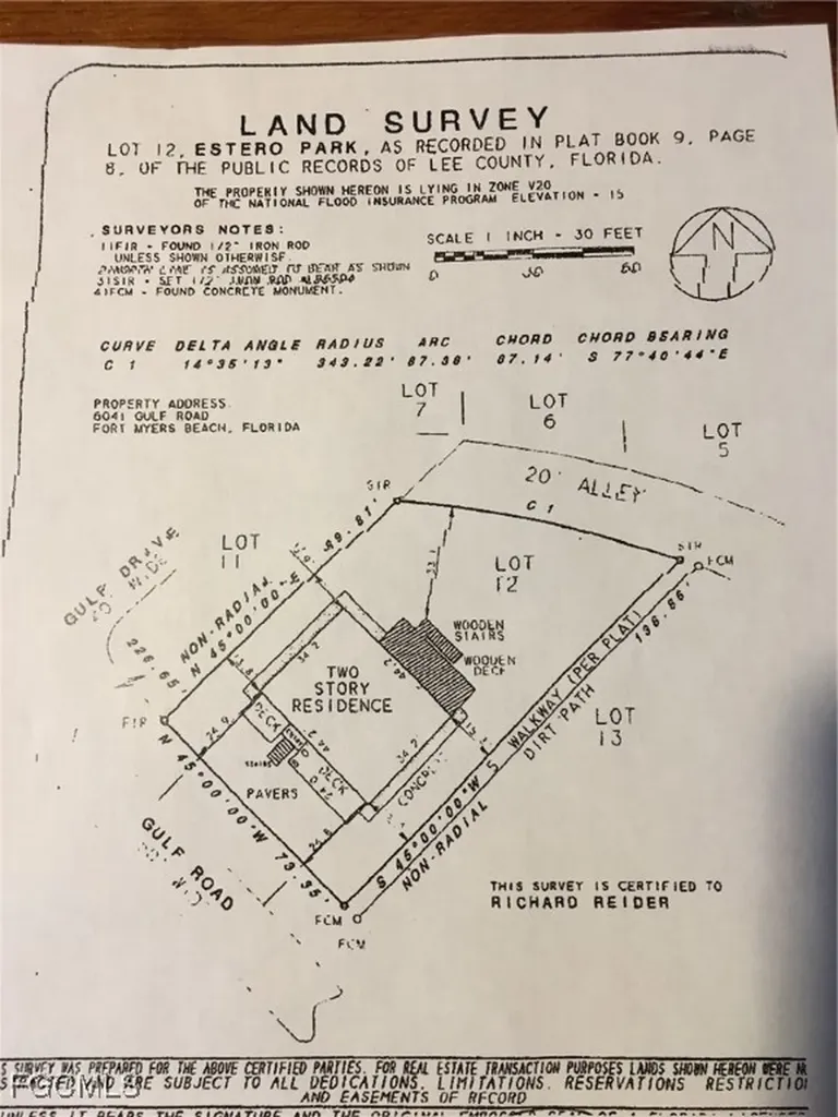 6041 Gulf Road Fort Myers Beach FL 33931