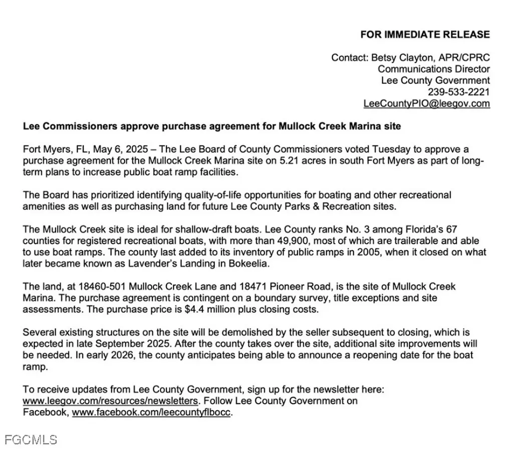 5755 Park Road Fort Myers FL 33908