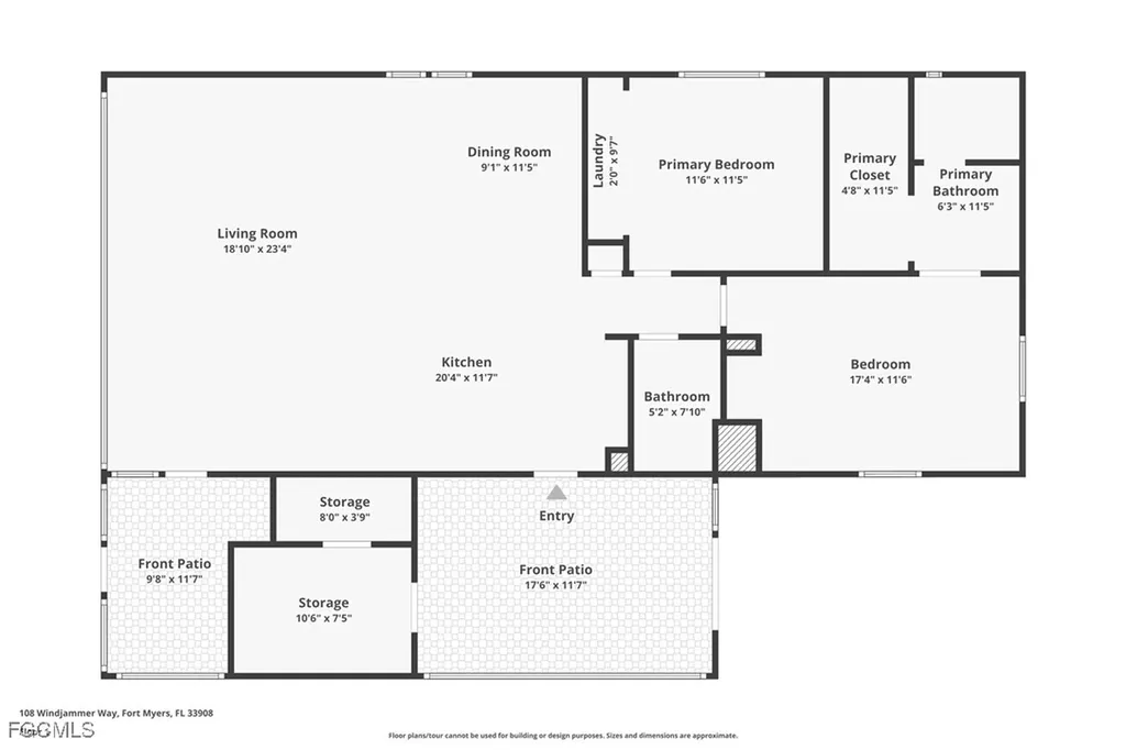 108 Windjammer Way Fort Myers FL 33908