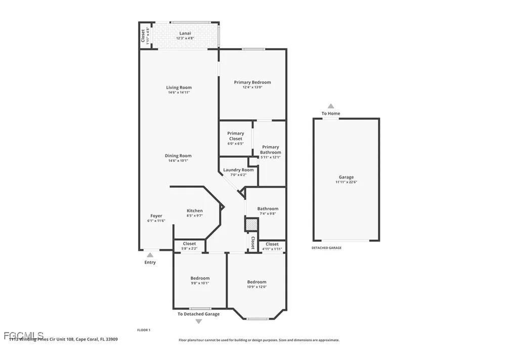 1113 Winding Pines Circle Cape Coral FL 33909