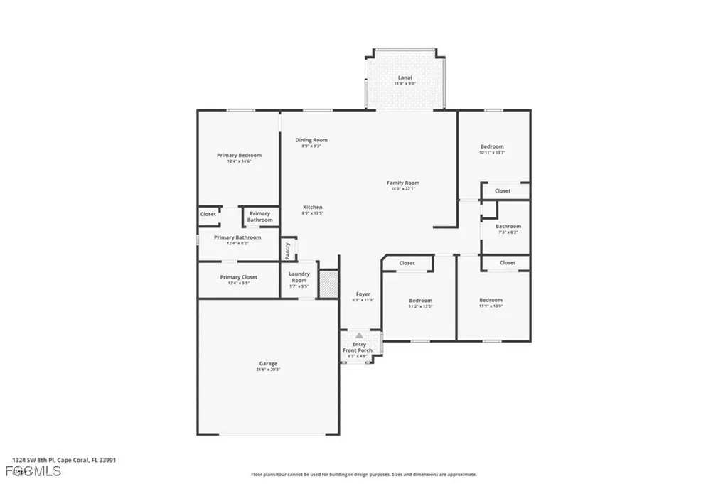 1324 SW 8th Place Cape Coral FL 33991