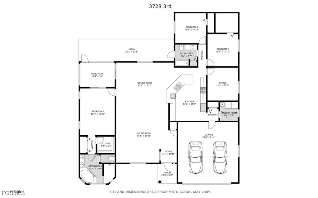 3728 SW 3rd Street Cape Coral FL 33991