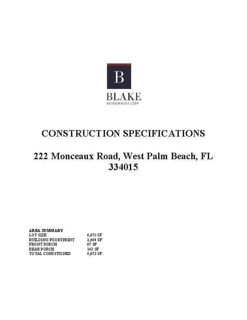 222 Monceaux Road West Palm Beach FL 33405